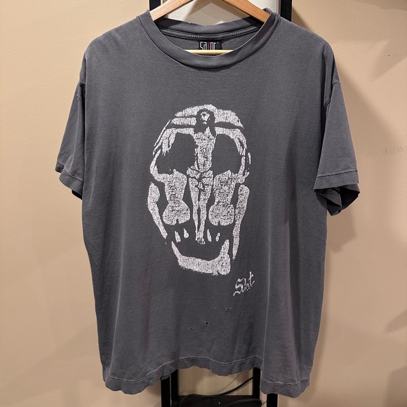 Saint Michael Salvador Dali Voluptuous Mors Skull Jesus Tee